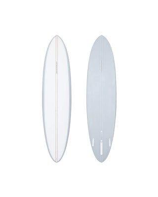 Haydenshapes Mid Length Glider PU - Futures - 2 + 1 Fin Surfboard