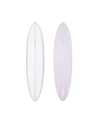 Haydenshapes Mid Length Glider PU - Futures - 2 + 1 Fin Surfboard