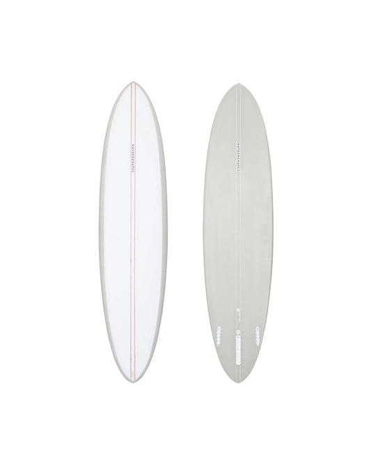 Haydenshapes Mid Length Glider PU - Futures - 2 + 1 Fin Surfboard