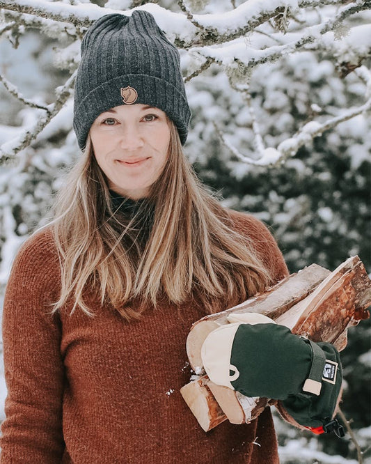 Hestra Abisko Ecocuir Mitt Dark Green