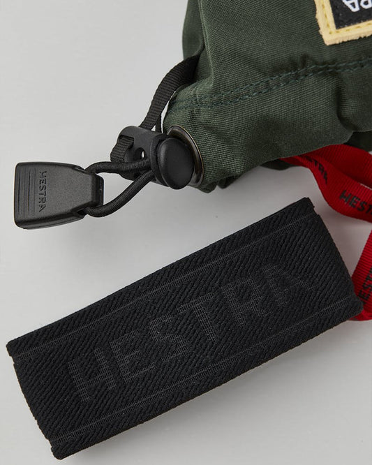 Hestra Abisko Ecocuir Mitt Dark Green
