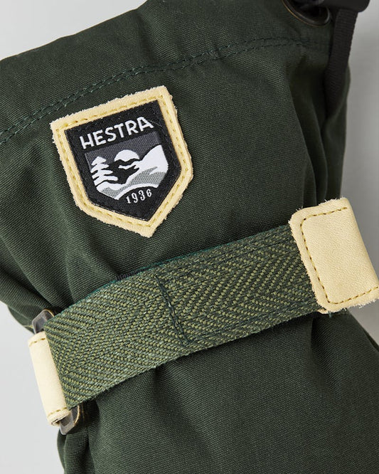 Hestra Abisko Ecocuir Mitt Dark Green