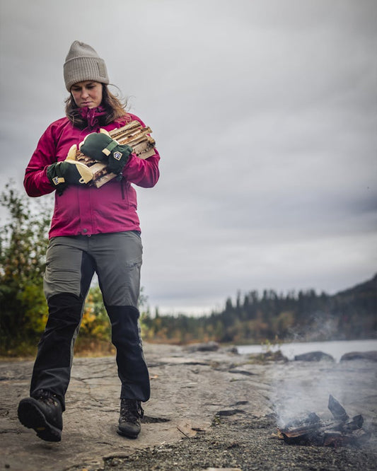 Hestra Abisko Ecocuir Mitt Dark Green