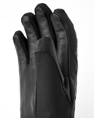 Hestra-Alpine-Short-Gore-Tex-5-Finger-Glove-Black-1