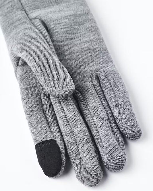 Hestra Gravita Merino Liner 5-Finger Grey