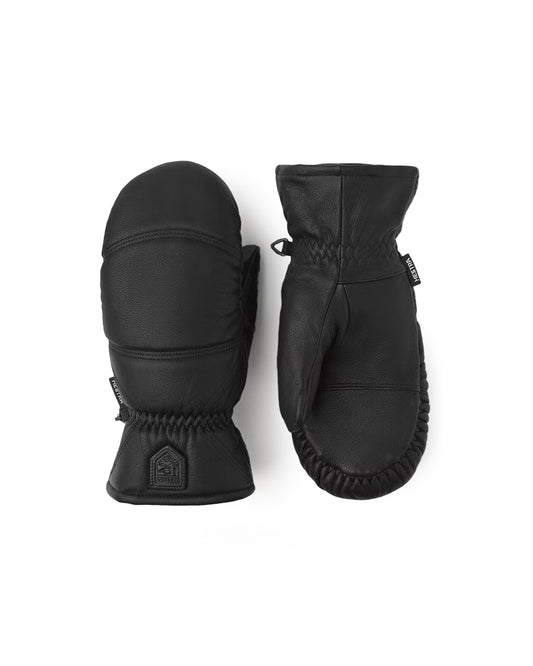 Hestra Leather Box Mitt Black