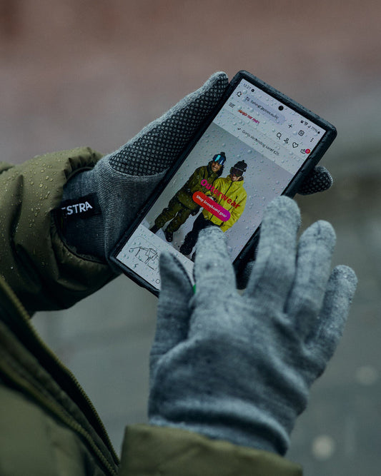 Hestra Merino Touch Point 5 Finger Grey