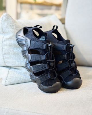 Keen x Snow Peak Hypersport H2 M-SP Triple Black detail