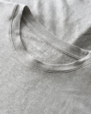 KnowledgeCotton Apparel Linen T-Shirt Ultimate Grey