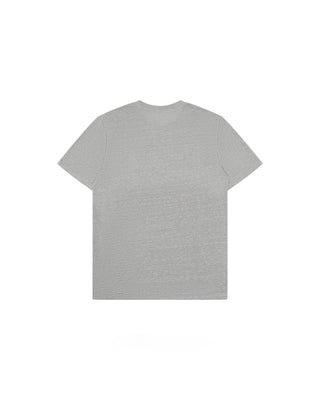 KnowledgeCotton Apparel Linen T-Shirt Ultimate Grey