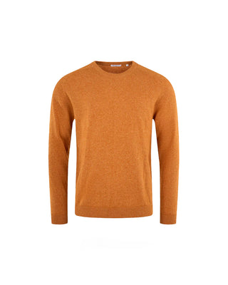 KnowledgeCotton Apparel Basic O-Neck Knit GOTS Desert Sun