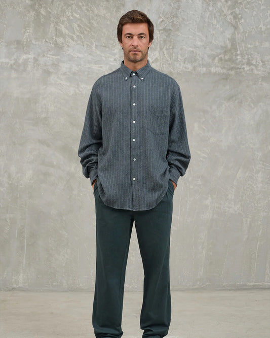 La Paz Bastos Balsam Green Herringbone