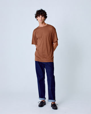 La Paz Botelho Linen T-shirt Aztec Brown
