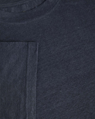 La Paz Botelho Linen T-shirt Dark Navy
