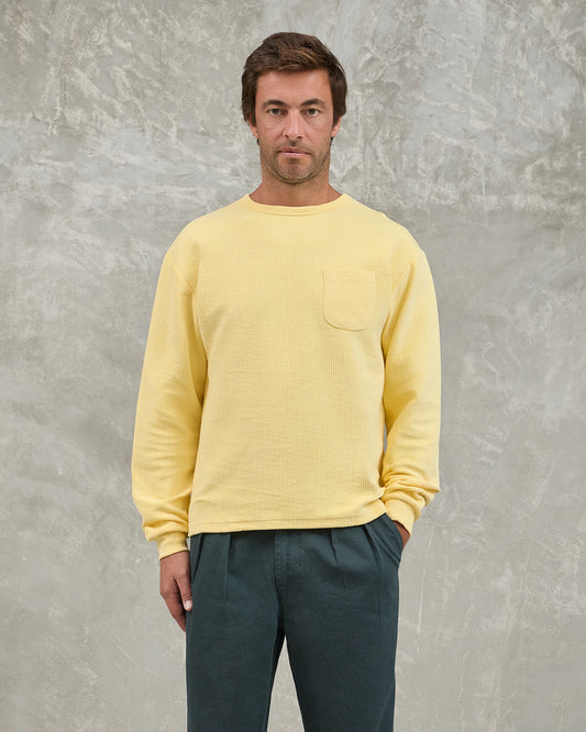 La Paz Duarte Longsleeve Pocket T-Shirt Yellow
