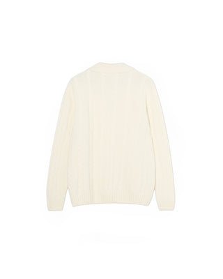 La Paz Eça Polo Knit Ecru