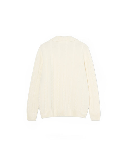 La Paz Eça Polo Knit Ecru