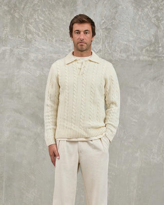 La Paz Eça Polo Knit Ecru