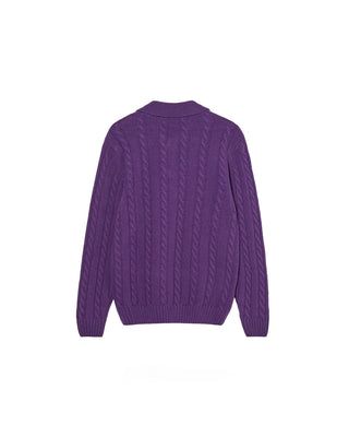 La Paz Eça Polo Knit Grape