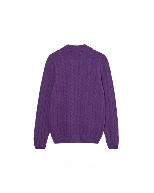 La Paz Eça Polo Knit Grape