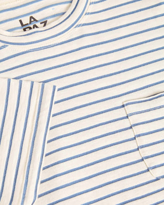 La Paz Guerreiro Pocket T-shirt Indigo Stripes