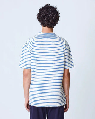 La Paz Guerreiro Pocket T-shirt Indigo Stripes