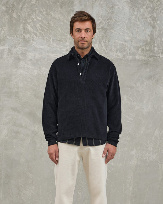 La Paz Mesquita Longsleeve Polo Black