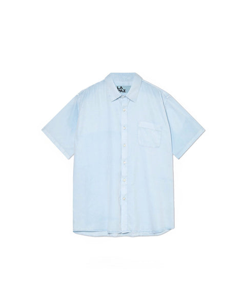 La Paz Roque Grandpa Baggy Shirt Wind Blue – Behind The Pines