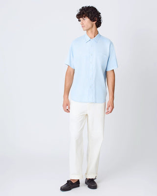 La Paz Roque Grandpa Baggy Shirt Wind Blue by La Paz