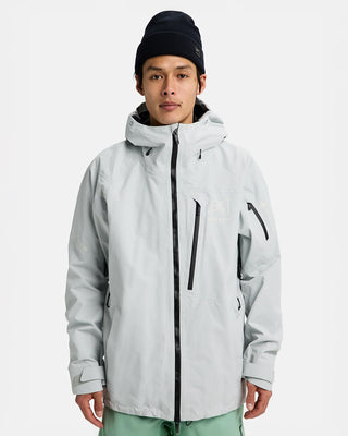 Burton Men's [ak]® Cyclic GORE‑TEX 2L Jacket Gray Cloud