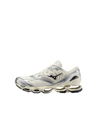 Mizuno Wave Prophecy LS Pristine / Black / Silver