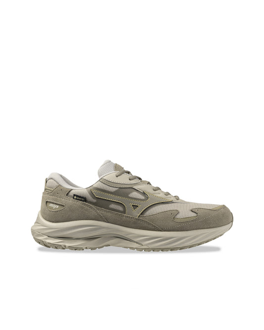 Mizuno Wave Rider Beta GTX Silver Cloud / Vintage Khaki /GE Gold