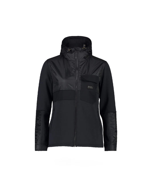 Mons Royale Womens Decade Hoody Black