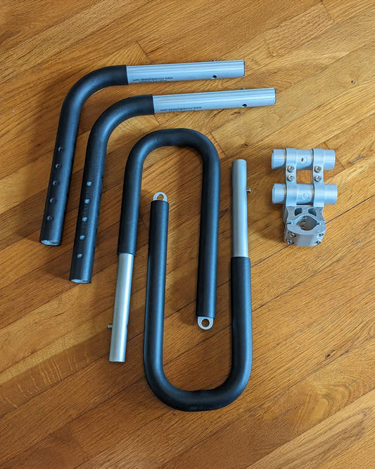 Moved By Bikes - ShortBoard Surf Rack