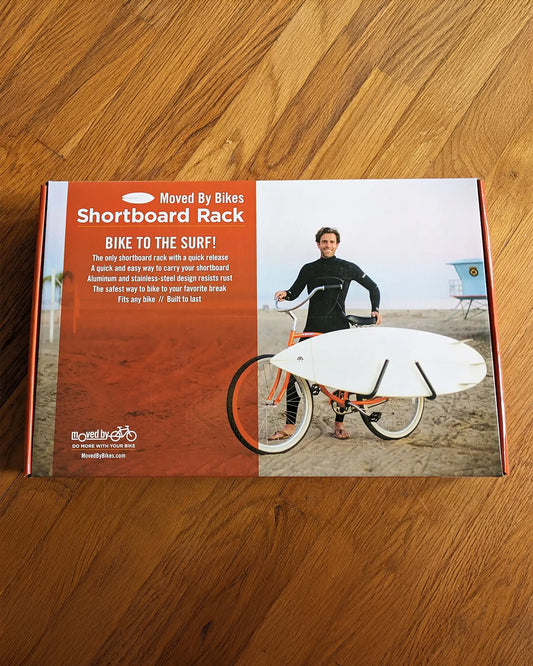 Moved By Bikes - ShortBoard Surf Rack