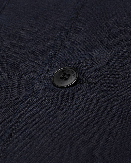 Nudie Jeans Nino Shirt Back Sateen Indigo
