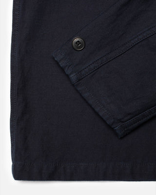 Nudie Jeans Nino Shirt Back Sateen Indigo