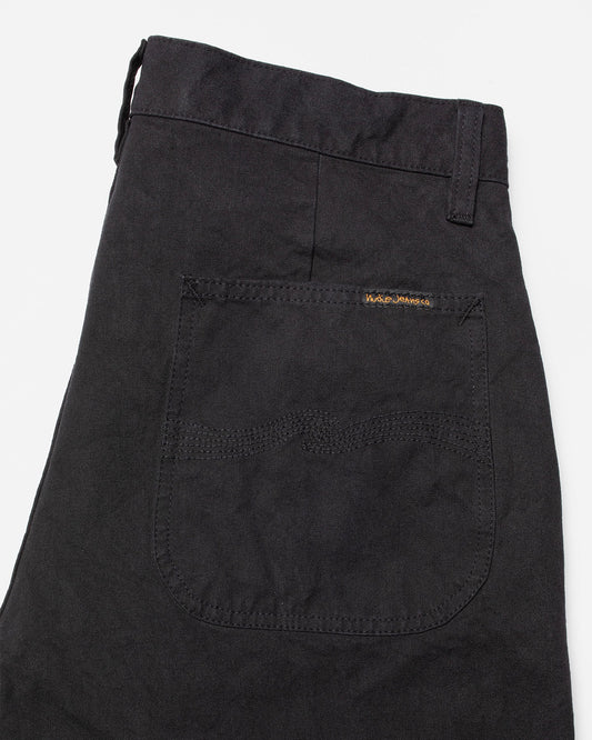 Nudie Jeans Tuff Tony Pants Duck Canvas Black