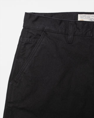 Nudie Jeans Tuff Tony Pants Duck Canvas Black