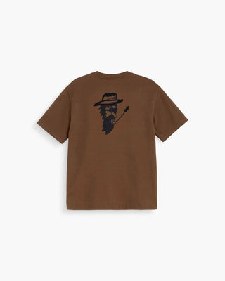 OAS Husker Ovi T-shirt Brown