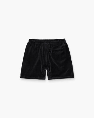 OAS Nearly Black Velour Shorts