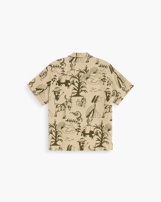 OAS Poplan Cuba Shirt Beige