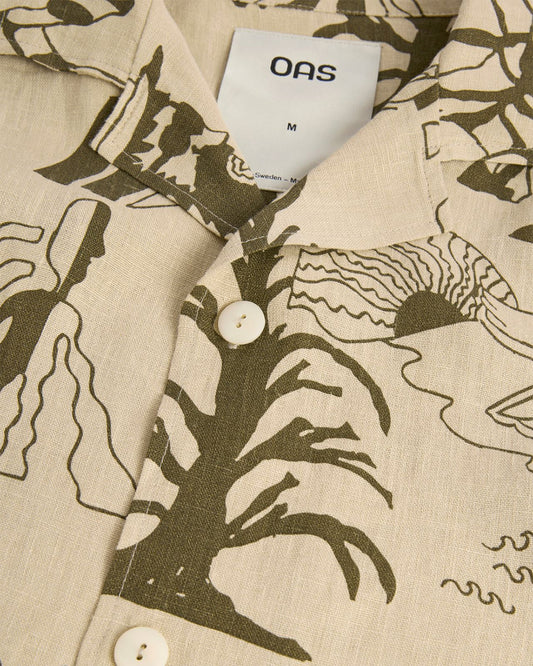 OAS Poplan Cuba Shirt Beige