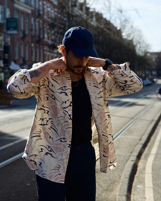 OAS Rogue Piano Shirt Pink