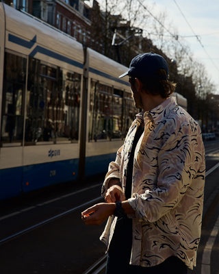 OAS Rogue Piano Shirt Pink