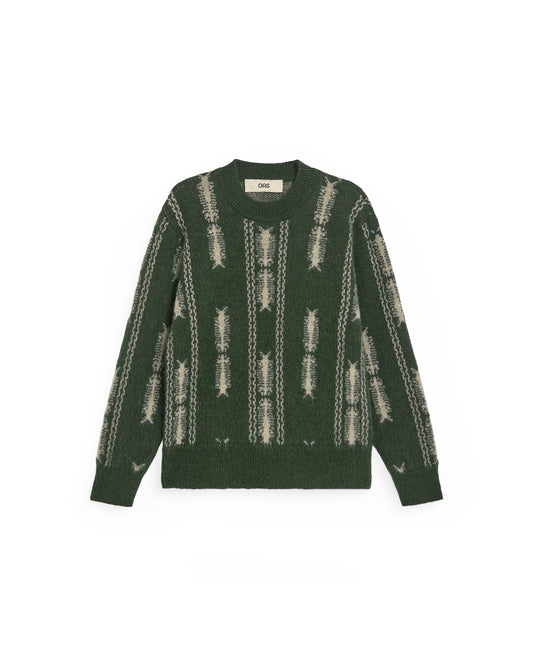 OAS Siva Pino Crewneck Dk-Green
