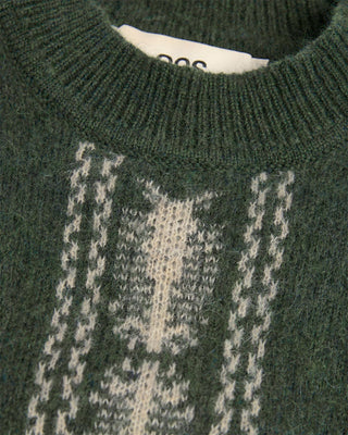 OAS Siva Pino Crewneck Dk-Green