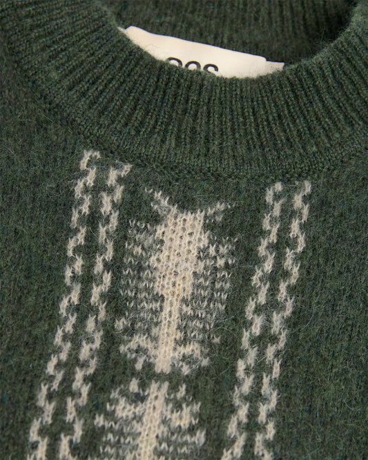 OAS Siva Pino Crewneck Dk-Green