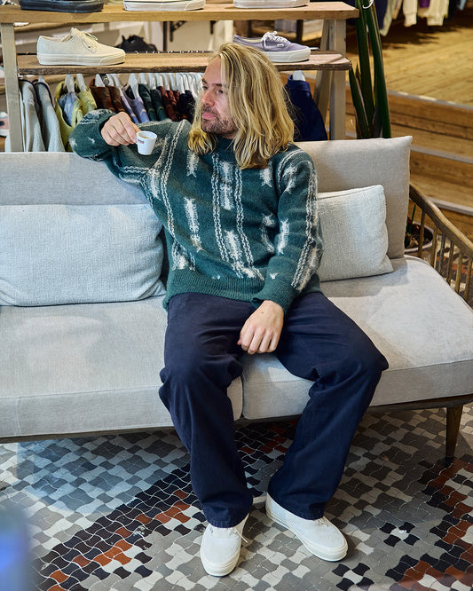 OAS Siva Pino Crewneck Dk-Green