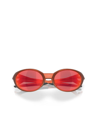 Oakley Eye Jacket™ Redux Fire Orange Prizm Trail Torch folded